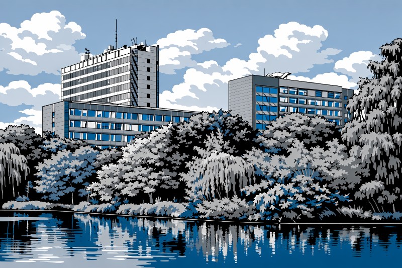 Illustration: Oberlandesgericht in Hamm