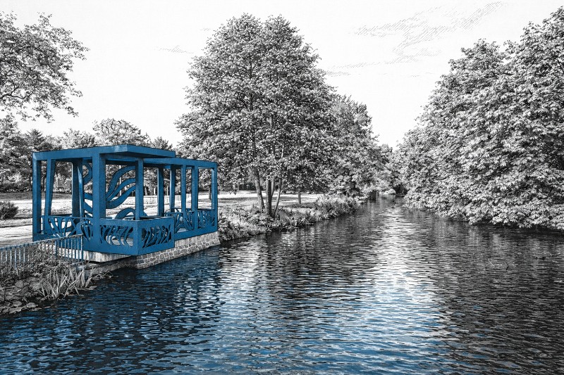 Illustration: Ringanlagen in Hamm